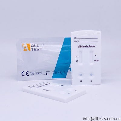 Good price CE ile Vibrio cholerae O1 / O139 Combo Hızlı Test Kaseti (Dışkı) çevrimiçi