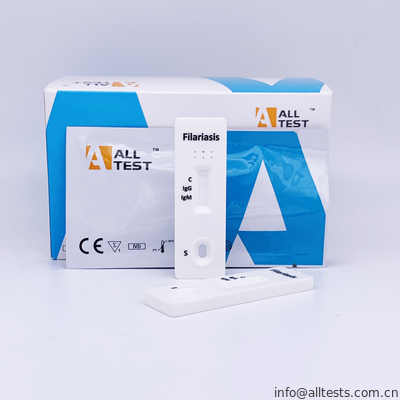 Good price AllTest Filariasis Hızlı Test Kitleri Kan ve Serum ve Plazma IFIL-402 çevrimiçi