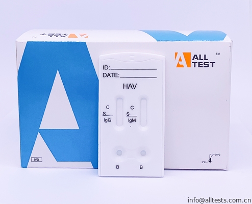 Good price DoğruHAV IgG / IgM Combo Hızlı Test Kaseti (Serum / Plazma) Yüksek Özgüllükle Bir Adım çevrimiçi