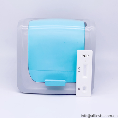 Good price 25 ng / mL Fensiklidin （PCP） İnsan idrarında kötüye kullanımın Okuyucu Test Kaseti CE Sertifikası ile çevrimiçi