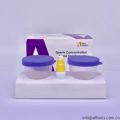 Good price Nitelikli OTC sertifika Sperm konsantrasyonu hızlı Test kaset test kitleri ev çevrimiçi
