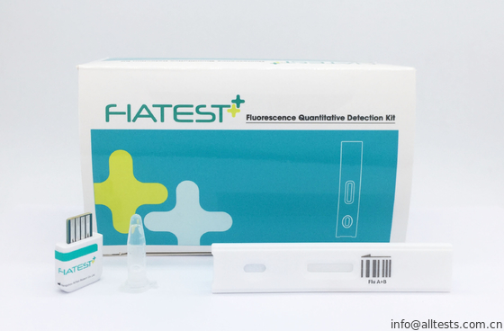 Good price Kullanımı kolay Grip A + B Hızlı Teşhis Test kitleri İnsan Bezinde Fiatest floresan İmmünoassay Analiz Cihazı ile Kullanın çevrimiçi