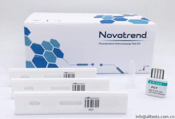 Good price Procalcitonin (PCT) Diyagnostik Test Kiti Tam Kan / Serum / Plazmada Novatrend floresan İmmünoassay ile Kolay Kullanım çevrimiçi