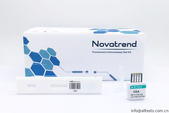 Good price Uygun Karsinoembriyonik Antijen (CEA) Testi Novatrend floresan İmmünoassay Analiz Cihazı Serum / Plazma ile Kolay Kullanım çevrimiçi