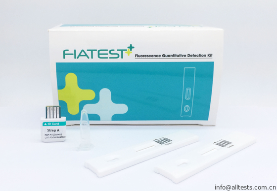 Good price Yüksek Hassasiyet Streptococcus pyogenes Test Kiti İnsan Bezinde Fiatest GO floresan İmmünoassay Analiz Cihazı Tarafından Kullanılır çevrimiçi