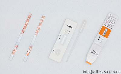 Good price 300ng / mL 7-Aminoklonazepam (7-ACL) Tek Kullanımlık Hızlı İlaç Suistimali Setleri Kaset / Dipstick / Strip Test Kiti CE ile CE çevrimiçi