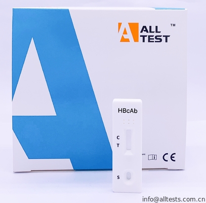 Good price ISO13485 / serum veya plazma Hepatit B Core antikoru (HBcAb) algılama CE HBcAb hızlı Test kitleri çevrimiçi