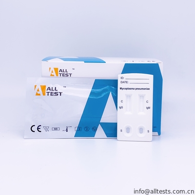 Good price CE ile yüksek kalite ve Doğru Mycoplasma Pneumoniae IgG / IgM Combo Hızlı Test çevrimiçi
