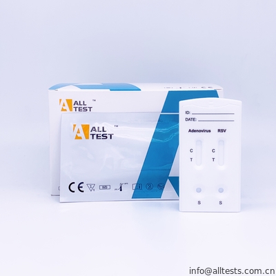 Good price Adenovirüs ve RSV Combo Hızlı Test Kaseti (Nazofarengeal Swab) CE İşareti çevrimiçi
