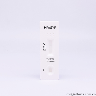 Good price HIV1.2 ve Syphilis (tek şerit halinde) yüksek kalitede Combo Hızlı Test Kaseti çevrimiçi
