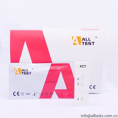 Good price Prokalsitonin Kalitatif Tayininde Hızlı Bakteriyel Test Kitleri çevrimiçi