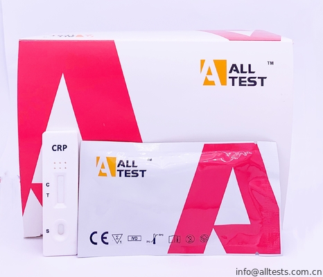 Good price CRP Hızlı Test Kaseti Teşhis Kan Testleri Hızlı Kromatografik İmmünoassay çevrimiçi