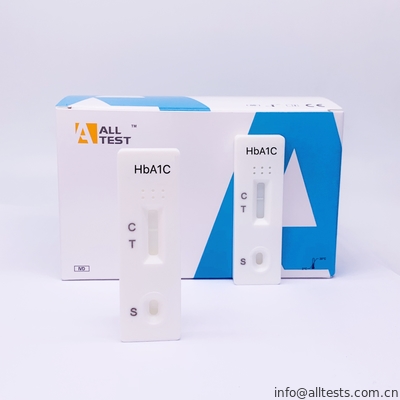 Good price CE sertifikalı Glycated hemoglobin (HbA 1c) tam kanda hızlı test çevrimiçi