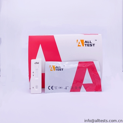 Good price Tıbbi Hızlı Teşhis Testi Kardiyak Troponin I (cTnI) CE İle Akut Koroner Sendrom İçin Hızlı Test çevrimiçi