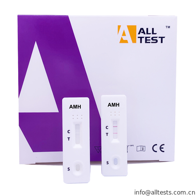 Good price Over Fonksiyonu İçin Tam Kan / Serum / Plazma içeren AMH Hızlı Test Kaseti çevrimiçi