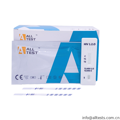 Good price Kullanışlı AllTest HIV 1.2.O Hızlı Test Kaseti çevrimiçi