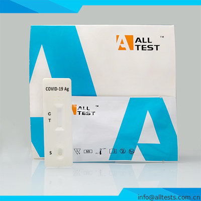 Kalite COVID-19 Antijen Hızlı Bulaşıcı Hastalık Test Kaseti fabrika