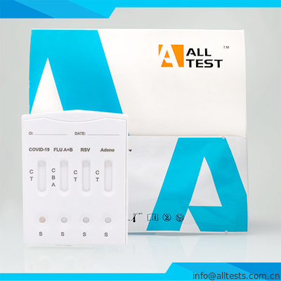 Good price COVID-19 Grip A+B RSV Adenovirüs Antijen Kombo Hızlı Testi çevrimiçi